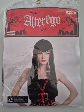 Women's Vampire Costume - Black